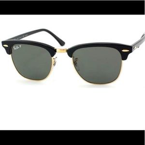 Ray-Ban Clubmaster Classic Polarized Sunglasses.